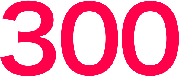300